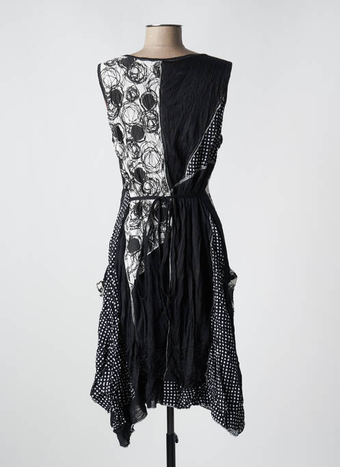 Rochie midi negru PURPLEROSE femeie