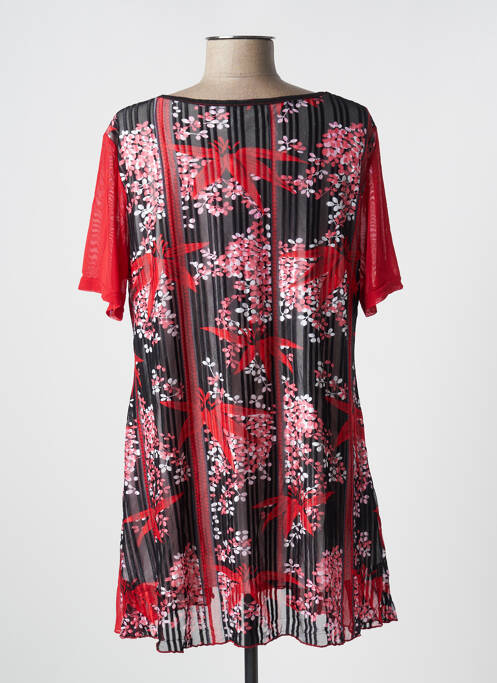 Tunică mâneci scurte roșu PURPLEROSE femeie