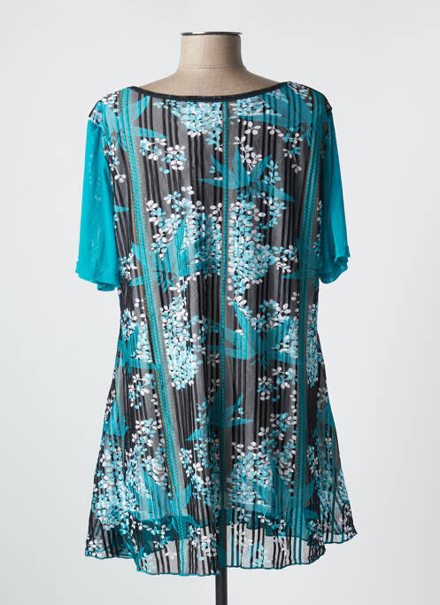 Tunică mâneci scurte albastru PURPLEROSE femeie