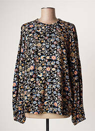 Cămașă imprimeu floral mâneci lungi negru GEISHA femme