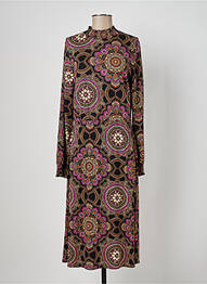 Rochie lungă mâneci lungi mâneci lungi negru GEISHA femeie