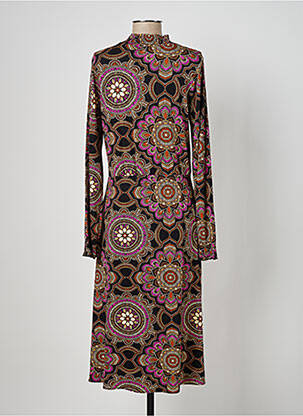 Rochie lungă mâneci lungi mâneci lungi negru GEISHA femeie