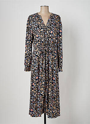 Rochie lungă mâneci lungi mâneci lungi negru GEISHA femeie