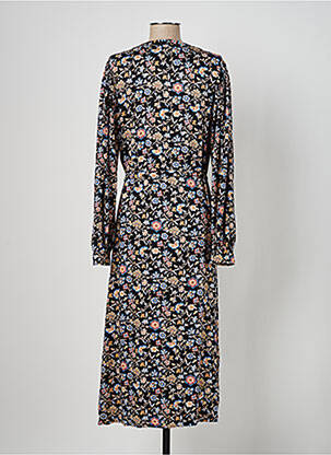 Rochie lungă mâneci lungi mâneci lungi negru GEISHA femeie