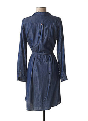 Rochie midi mâneci lungi mâneci lungi albastru JUS D'ORANGE femeie