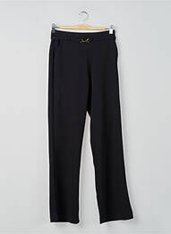 Pantalon drept elasticitate mărime normală negru GEISHA femeie