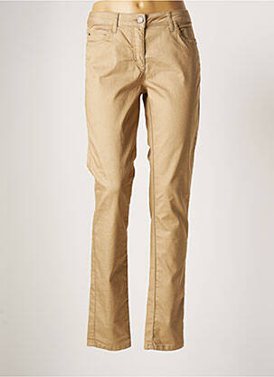 Pantalon slim maro BRANDTEX femeie