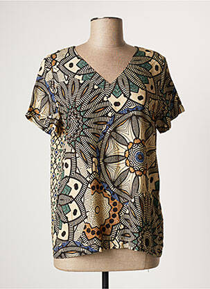 Bluză bej GEISHA femeie