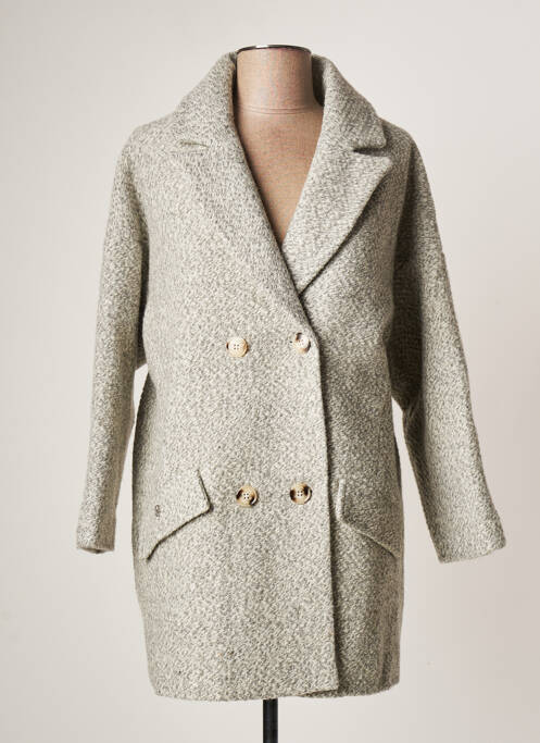 Palton lung gri CHATTAWAK femeie