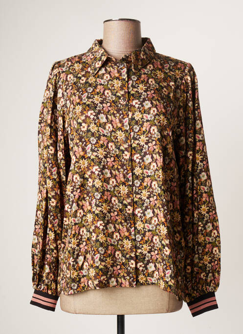 Cămașă maro GEISHA femeie