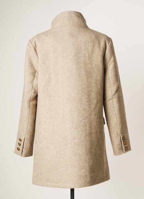 Palton lung bej CHATTAWAK femeie