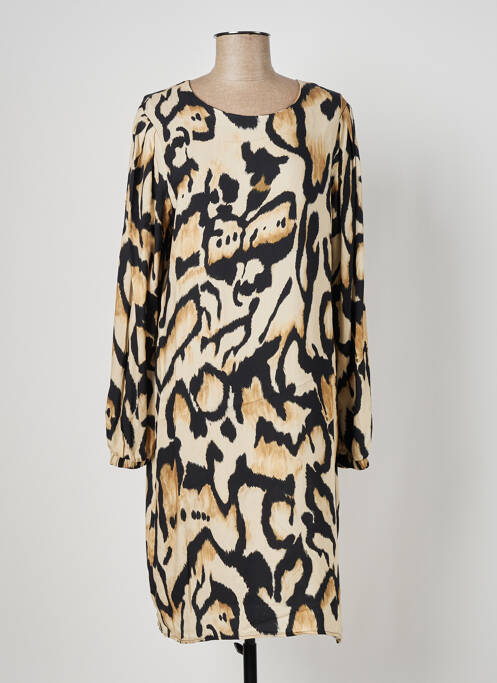 Rochie midi bej GEISHA femeie