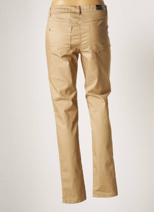 Pantalon slim maro BRANDTEX femeie