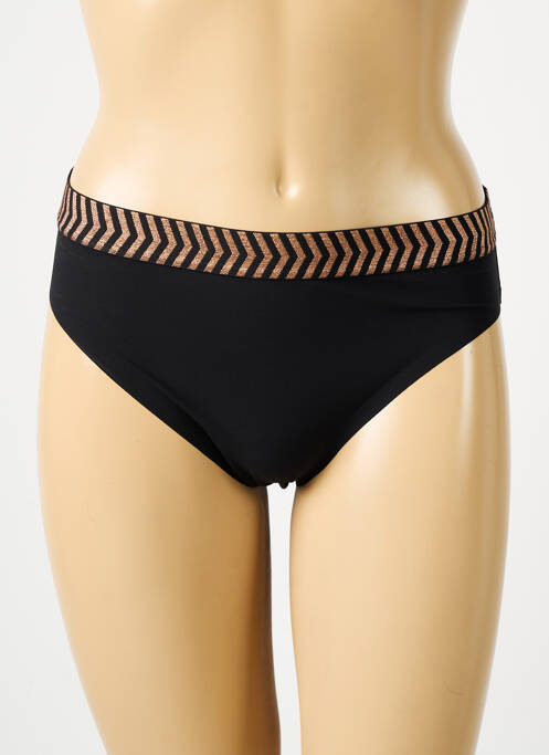 Chiloți de baie negru SLOGGI femeie