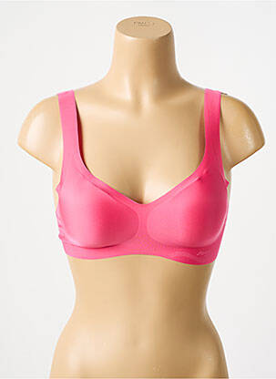 Sutien efect material satinat sutiene roz SLOGGI femeie