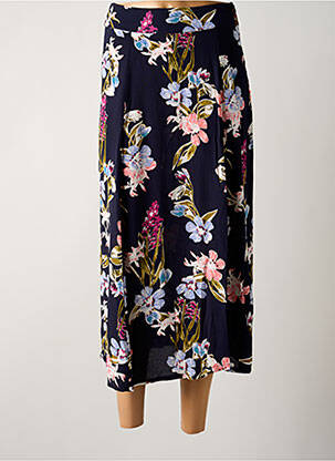 Fustă midi albastru BIZANCE femeie