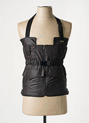 Vestă fără mâneci croială cambrată negru COP COPINE femeie