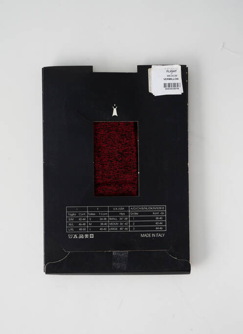 Colanți imprimeu fantezie roșu COP COPINE femme