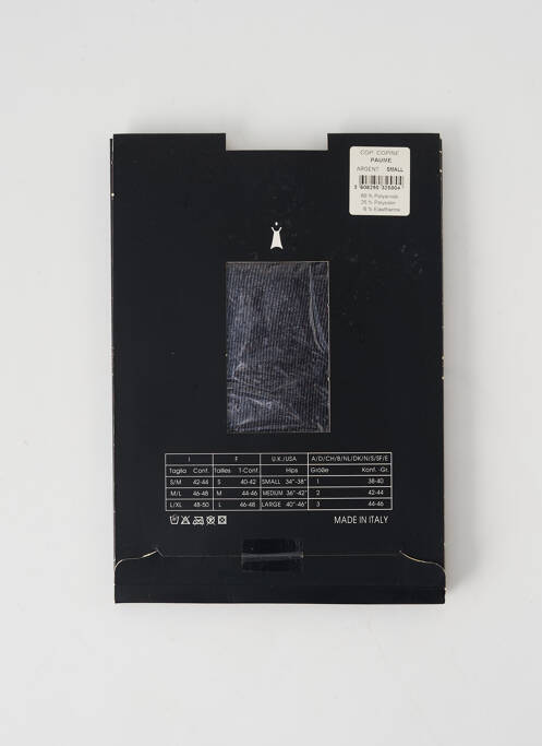 Colanți dres/colanți gri COP COPINE femme