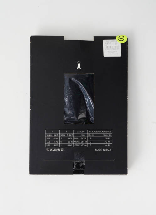 Colanți dres/colanți negru COP COPINE femme