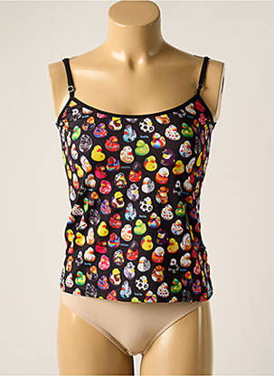 Top/Caraco negru WAXX femeie