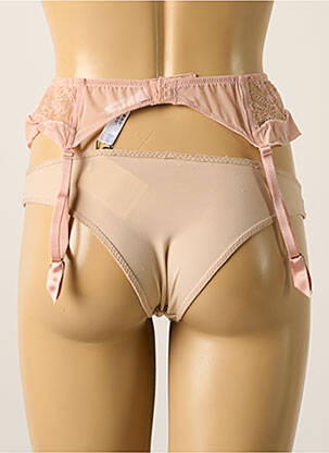 Corset/jartieră efect material satinat roz MARIE JO femeie