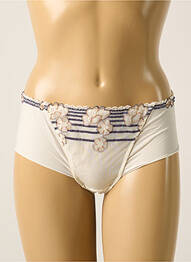 Shorty efect material satinat alb ANTINEA femme