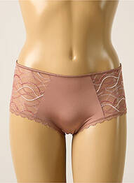 Shorty efect material satinat roz MILLESIA femme