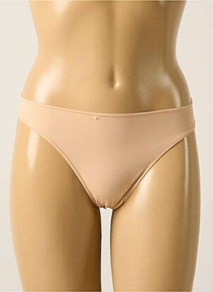 Tanga efect material satinat piele MAISON LEJABY femeie