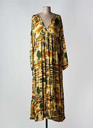 Rochie lungă verde BANDITAS FROM MARSEILLE femeie