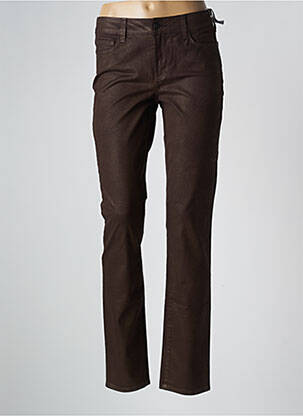 Pantalon slim elasticitate mărime normală maro NYDJ femeie