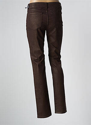 Pantalon slim elasticitate mărime normală maro NYDJ femeie