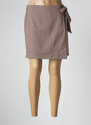 Fustă scurtă maro LA PETITE ETOILE femeie