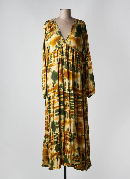 Rochie lungă verde BANDITAS FROM MARSEILLE femeie