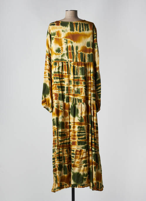 Rochie lungă verde BANDITAS FROM MARSEILLE femeie