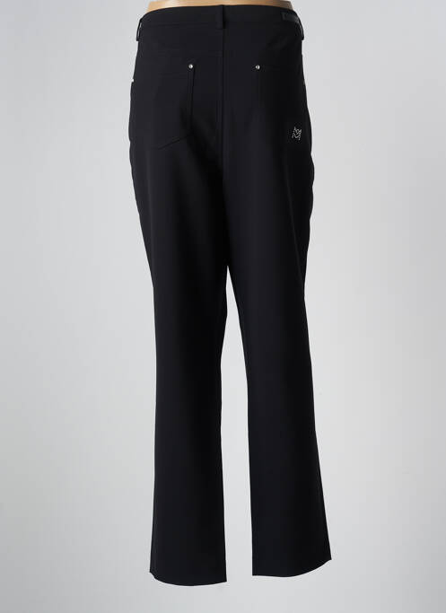 Pantalon drept negru MENSI COLLEZIONE femeie