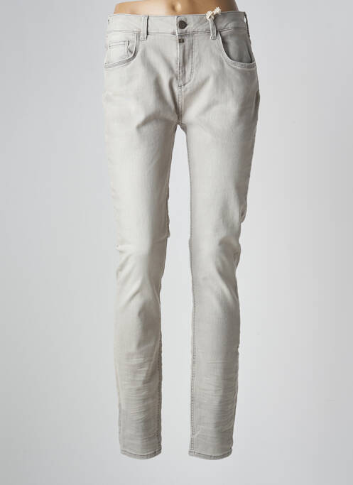 Blugi cu croială slim gri TIMEZONE femeie