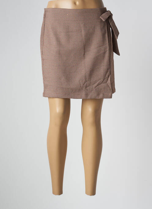 Fustă scurtă maro LA PETITE ETOILE femeie