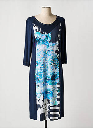 Rochie midi mâneci 3/4 mâneci 3/4 albastru SOMMERMANN femeie