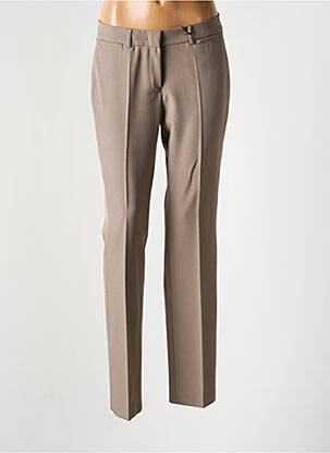 Pantalon slim maro GERKE MY PANTS femeie