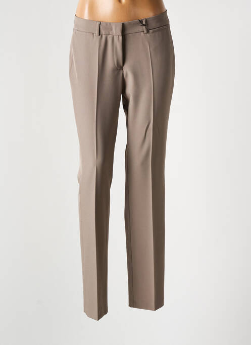 Pantalon slim maro GERKE MY PANTS femeie