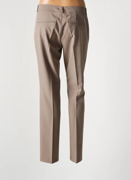 Pantalon slim maro GERKE MY PANTS femeie