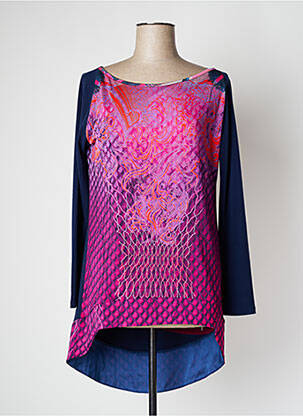 Tunică mâneci lungi roz SAVE THE QUEEN femeie