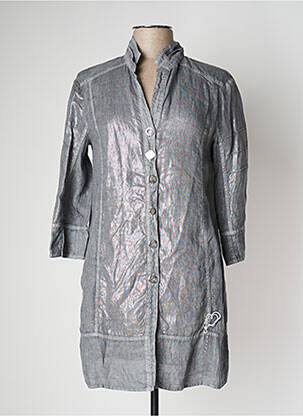 Tunică mâneci lungi gri ELISA CAVALETTI femeie