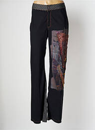 Pantalon evazat elasticitate mărime normală negru OHDD femeie