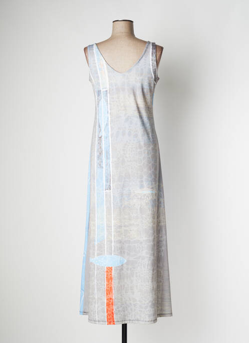 Rochie lungă albastru VOLT DESIGN femeie