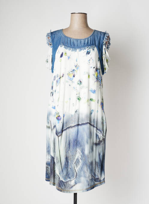 Rochie midi albastru ELISA CAVALETTI femeie