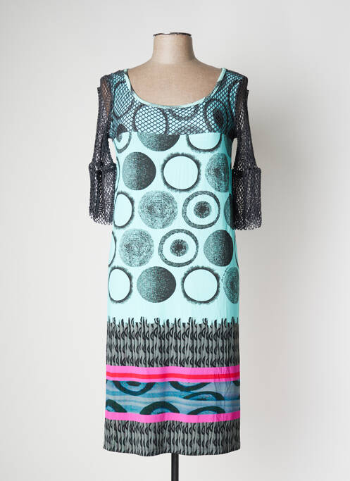 Rochie midi albastru SAVE THE QUEEN femeie