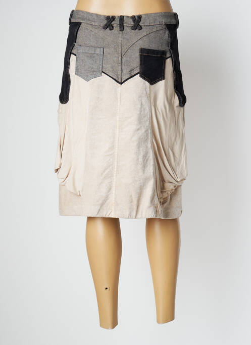 Fustă midi bej ELISA CAVALETTI femeie