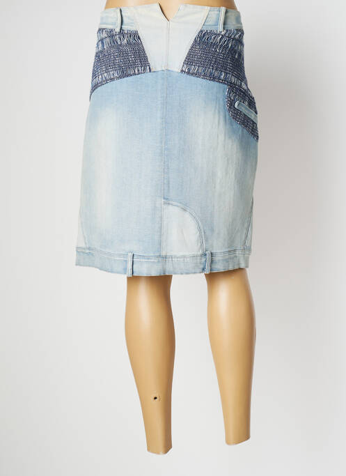 Fustă midi albastru ELISA CAVALETTI femeie